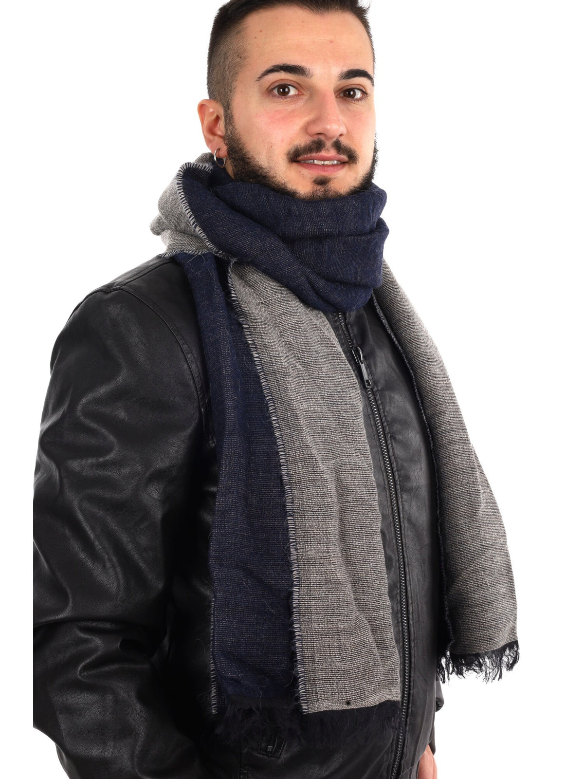 Fb sciarpa da unisex blu