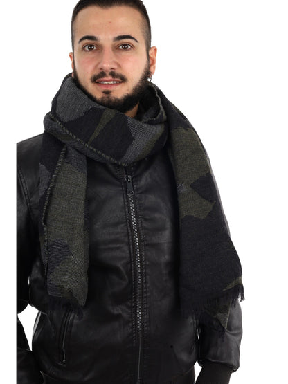 Fb sciarpa da unisex verde militare