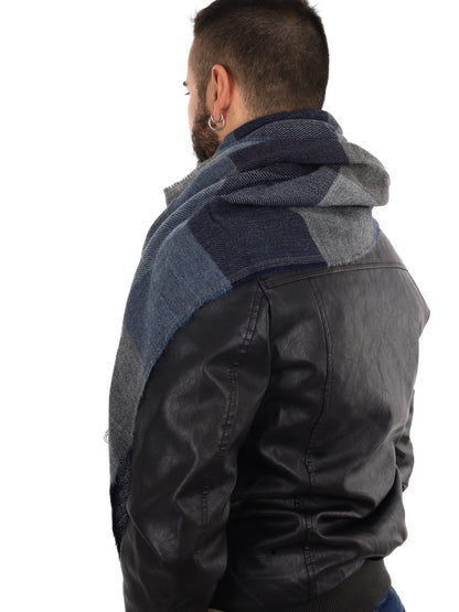 Fb sciarpa da unisex blu
