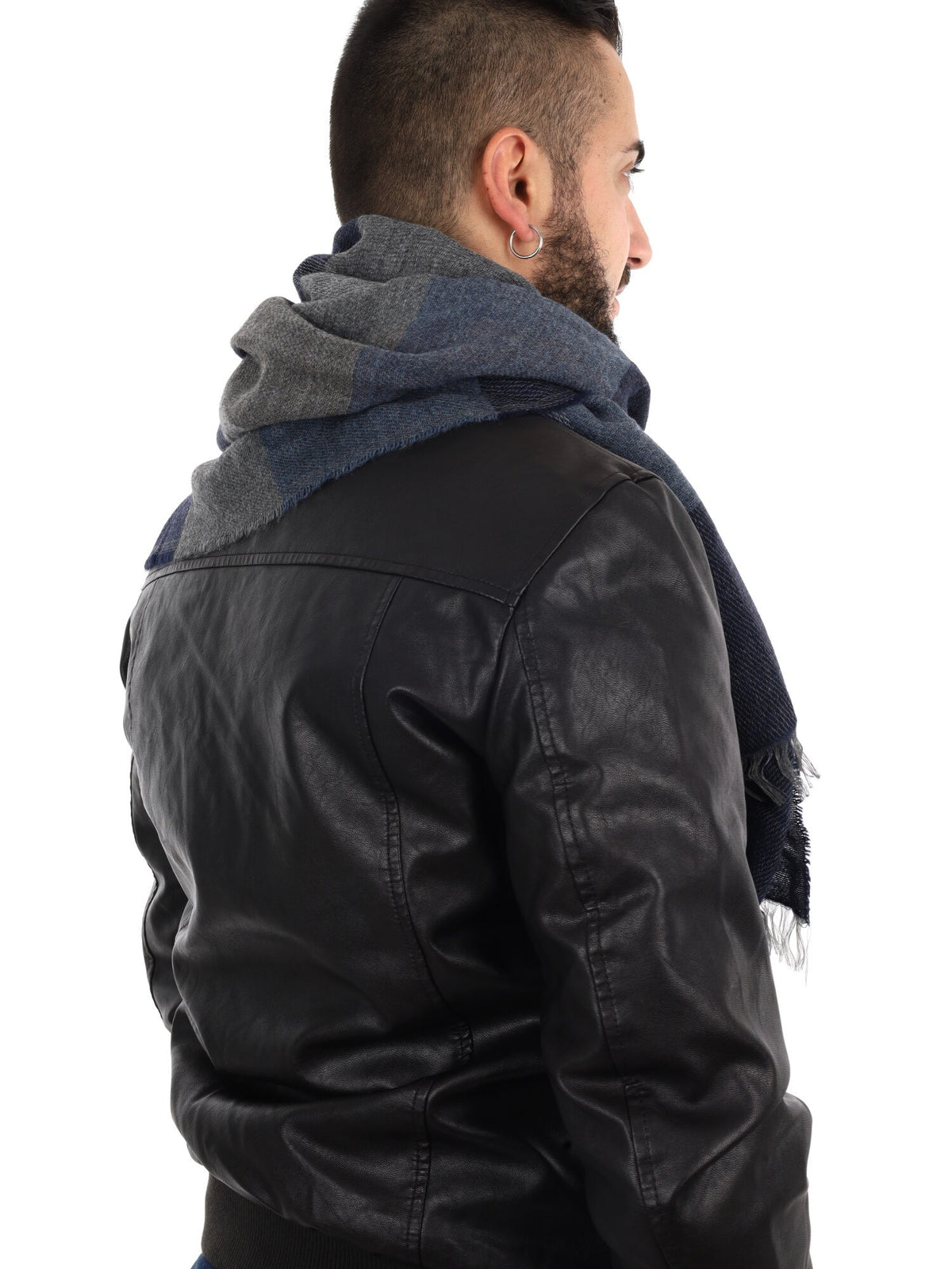 Fb sciarpa da unisex blu