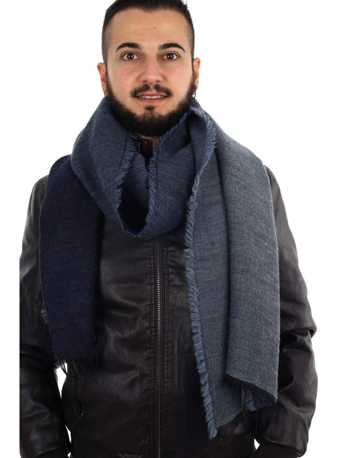 Fb sciarpa da unisex blu