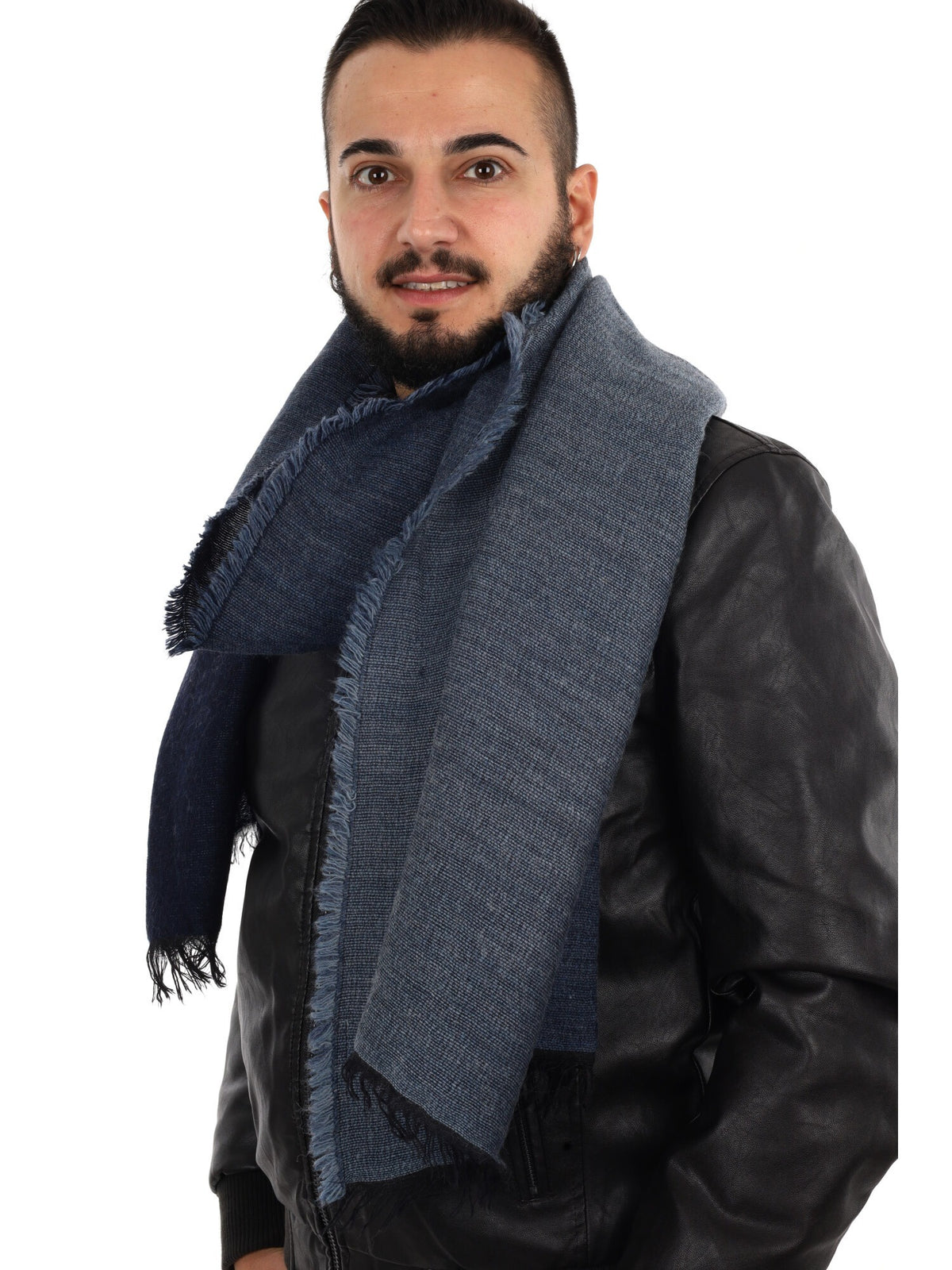 Fb sciarpa da unisex blu