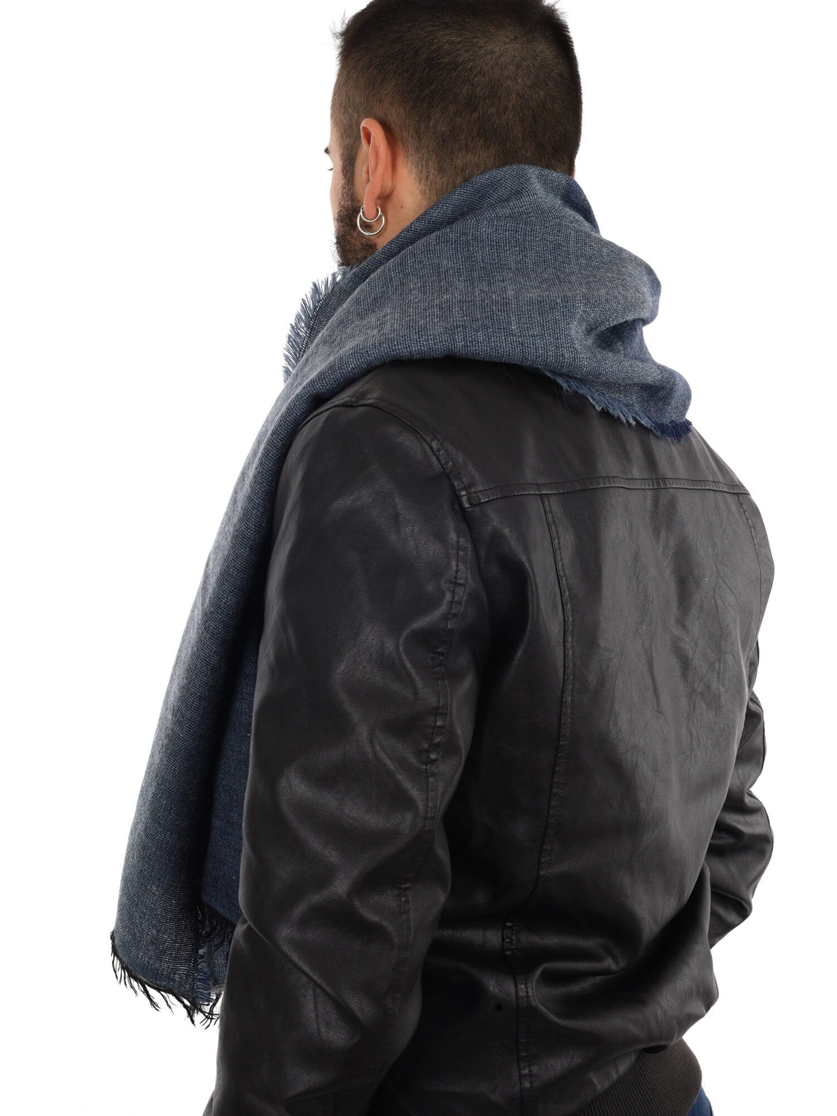 Fb sciarpa da unisex blu
