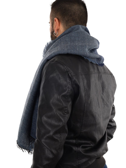 Fb sciarpa da unisex blu