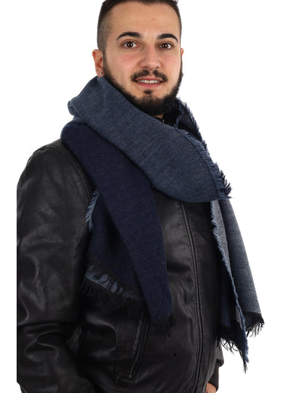 Fb sciarpa da unisex blu