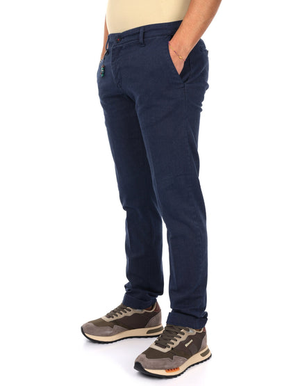 Fb panta fantasia pantalone da uomo blu
