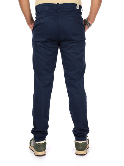 Fb panta fantasia pantalone da uomo indaco