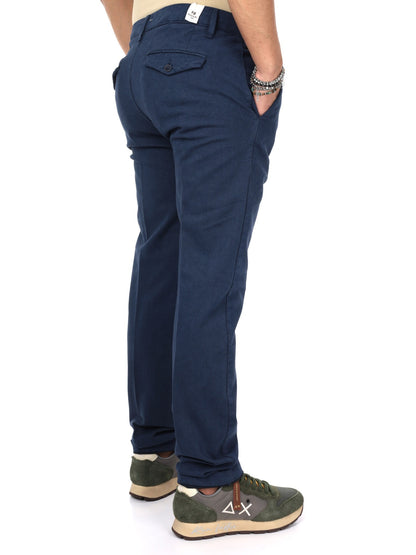 Fb panta fantasia pantalone da uomo indaco
