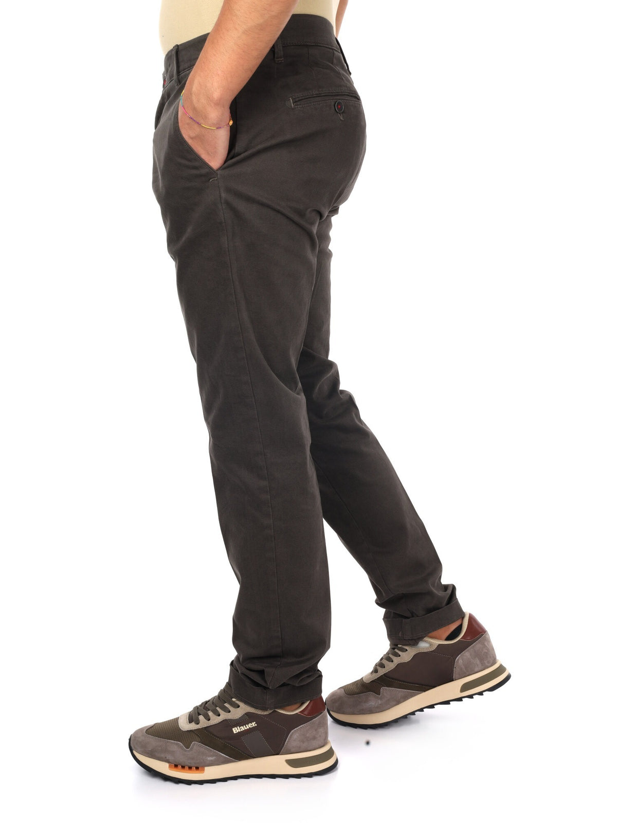Fb panta fantasia pantalone da uomo fango