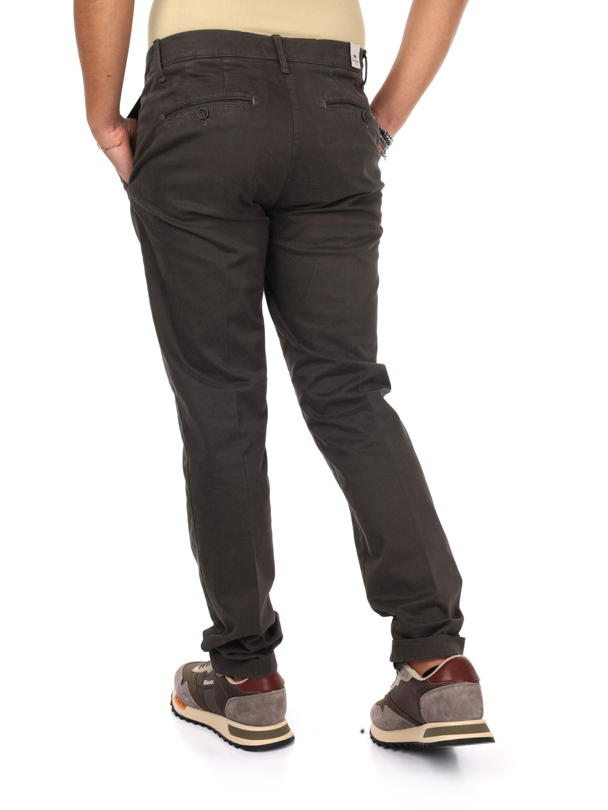 Fb panta fantasia pantalone da uomo fango