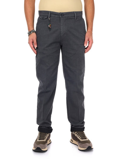 Fb panta fantasia pantalone da uomo grigio