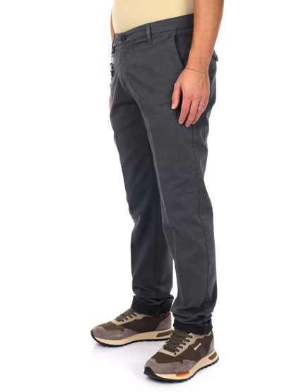 Fb panta fantasia pantalone da uomo grigio