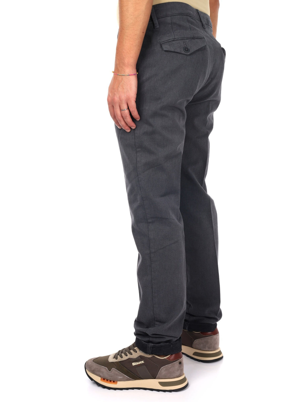 Fb panta fantasia pantalone da uomo grigio