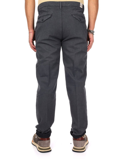 Fb panta fantasia pantalone da uomo grigio
