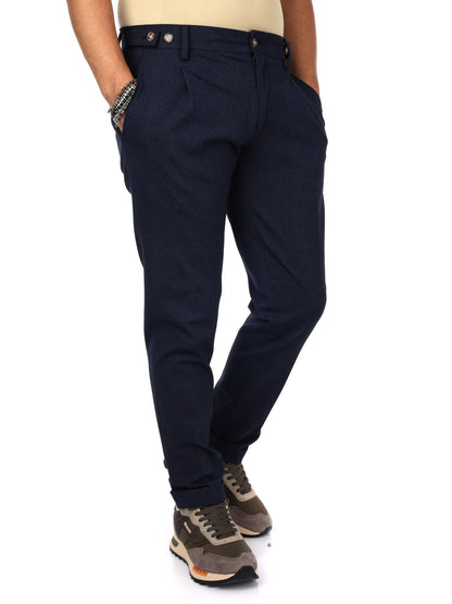 Fb pantalone da uomo blu