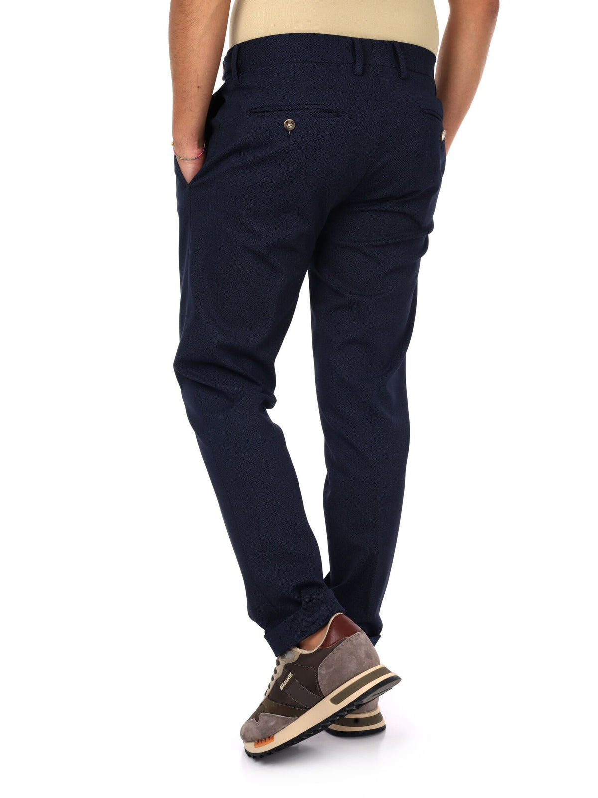Fb pantalone da uomo blu