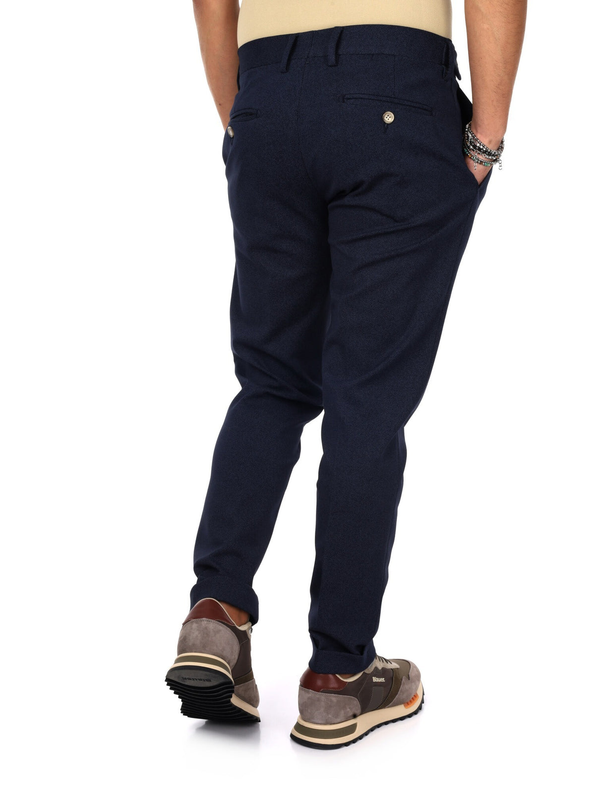 Fb pantalone da uomo blu