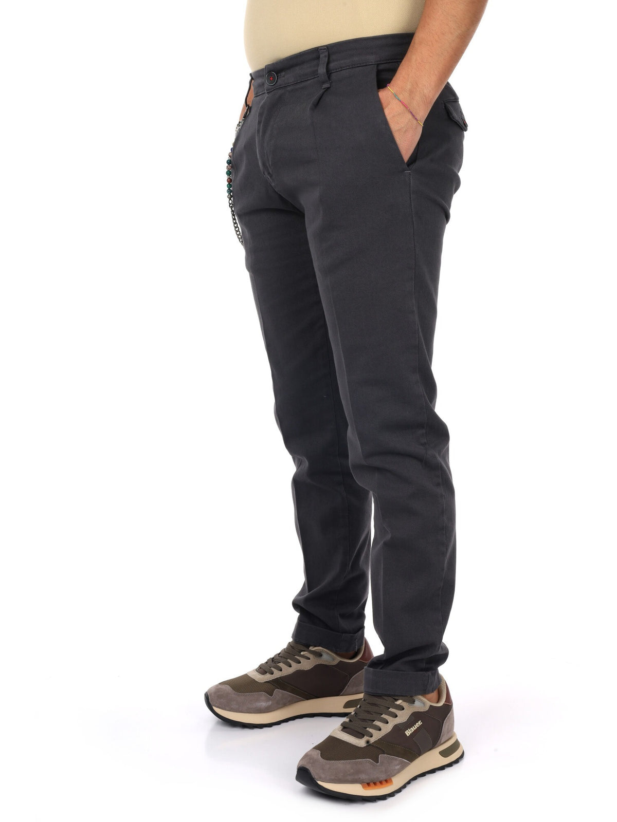 Fb panta pence+caten pantalone da uomo ferro