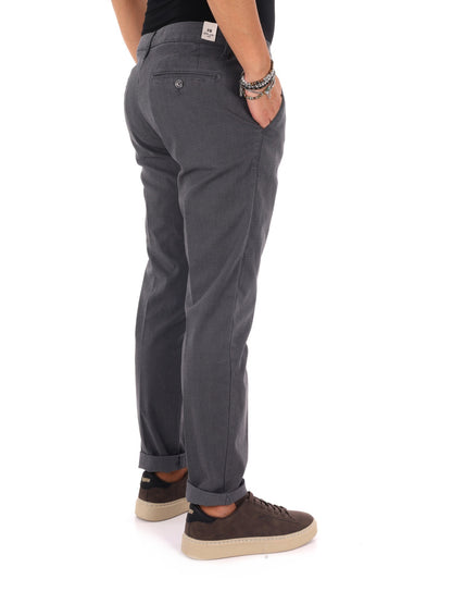Fb pantalone da uomo grigio