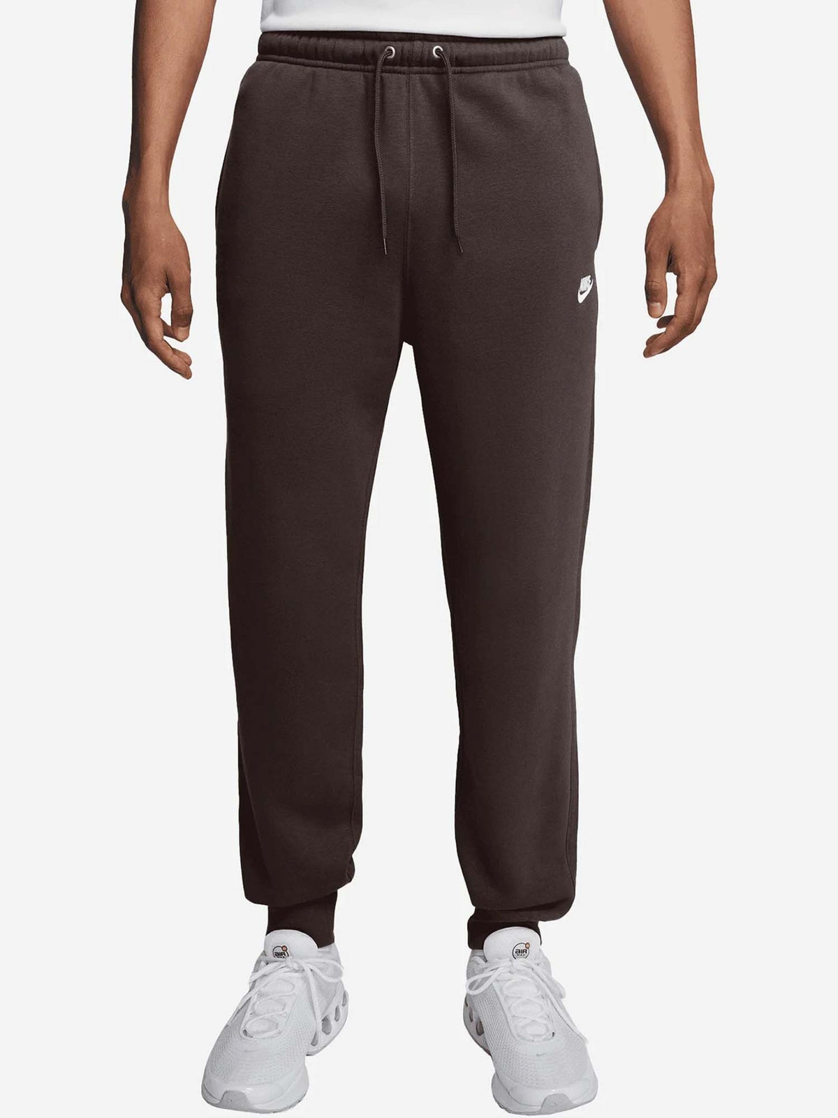 Nike panta club fl pantalone da uomo marrone