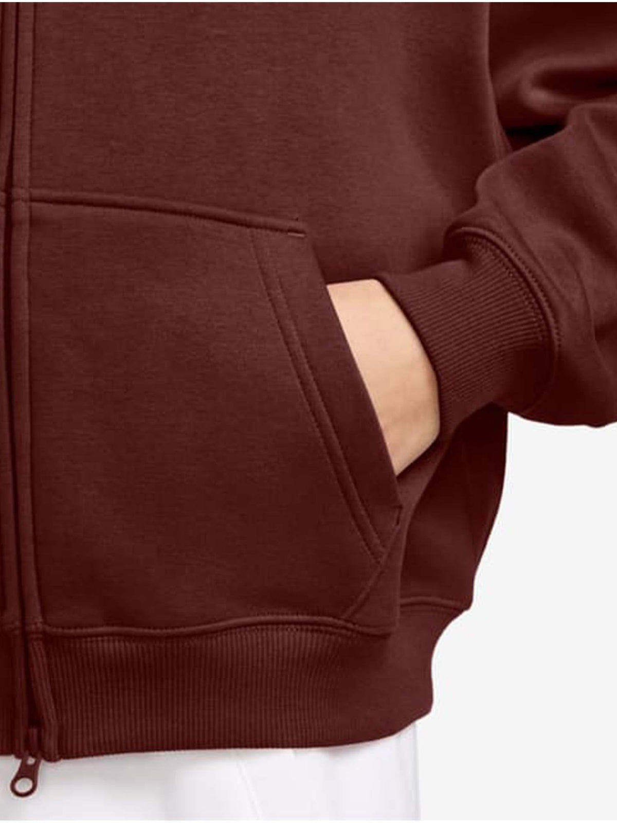Nike g felpa studio da bambino/a bordeaux