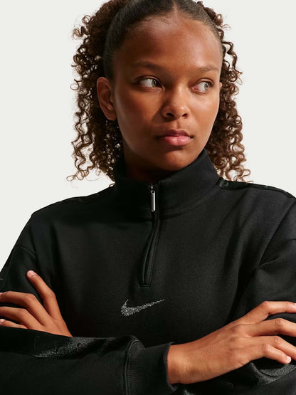 Nike g felpa studio da bambino/a nero