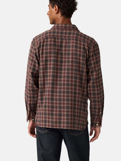 Levi's jackson worke camicia da uomo bordeaux