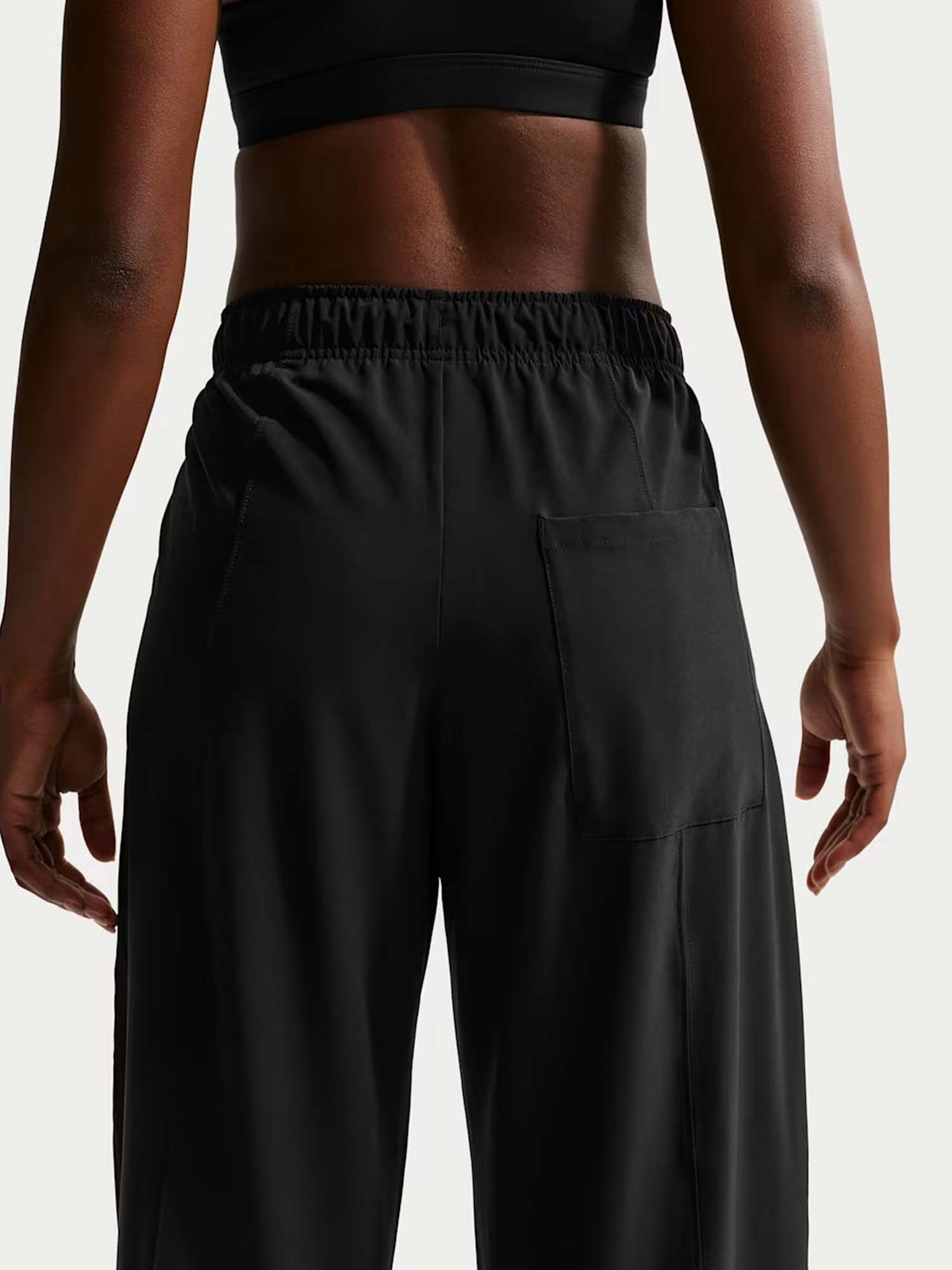 Nike one wide leg pantalone training da donna nero