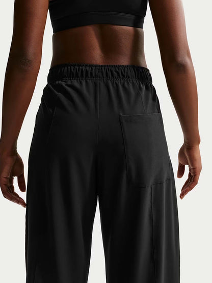 Nike one wide leg pantalone training da donna nero