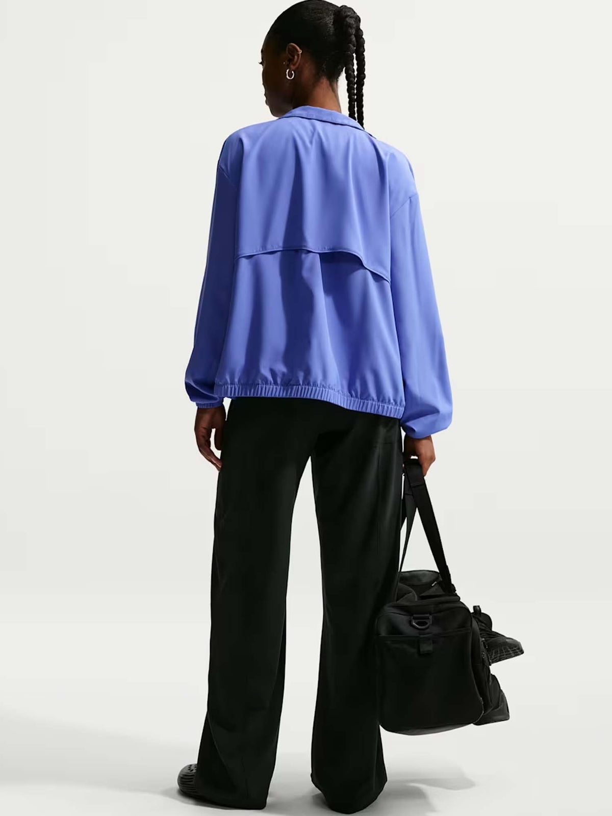 Nike one wide leg pantalone training da donna nero