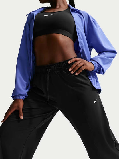Nike one wide leg pantalone training da donna nero