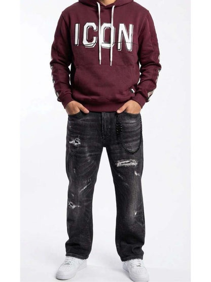 Icon jeans da uomo denim black