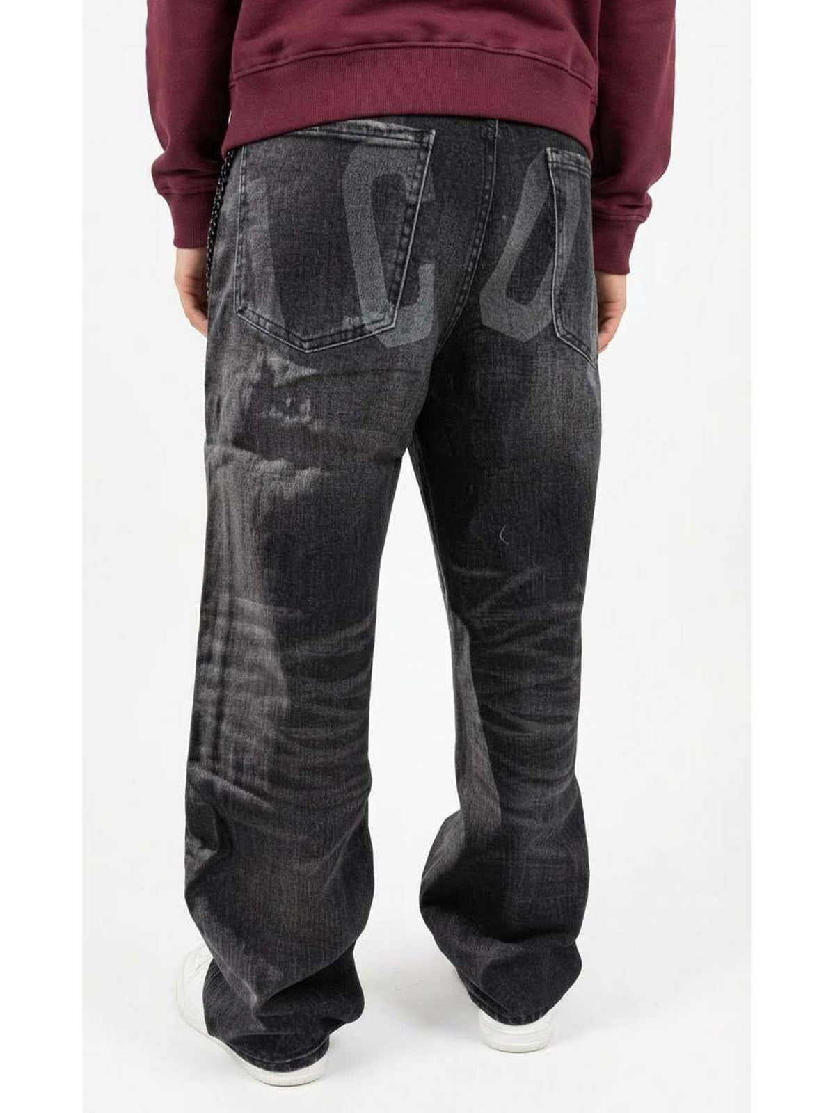Icon jeans da uomo denim black