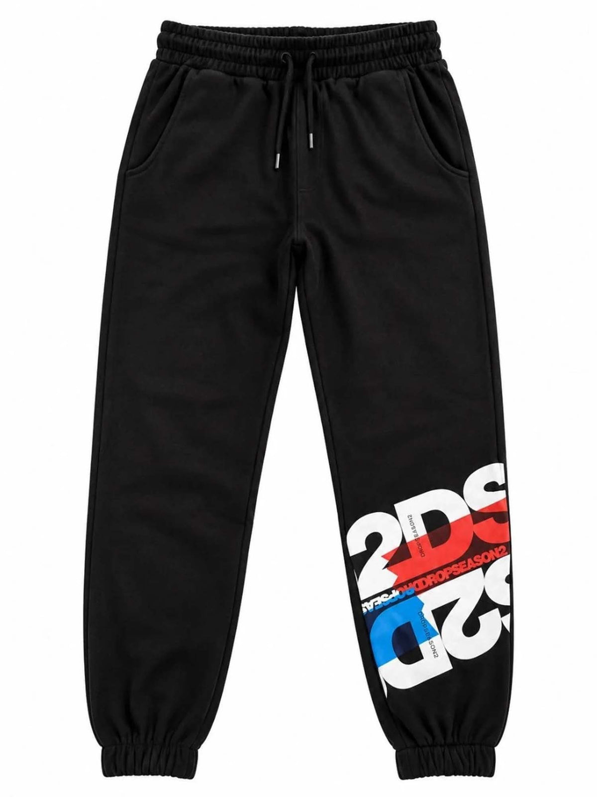 DS2 pantalone da uomo nero