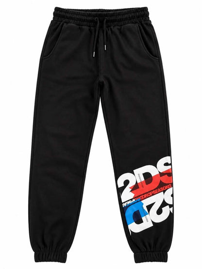 DS2 pantalone da uomo nero