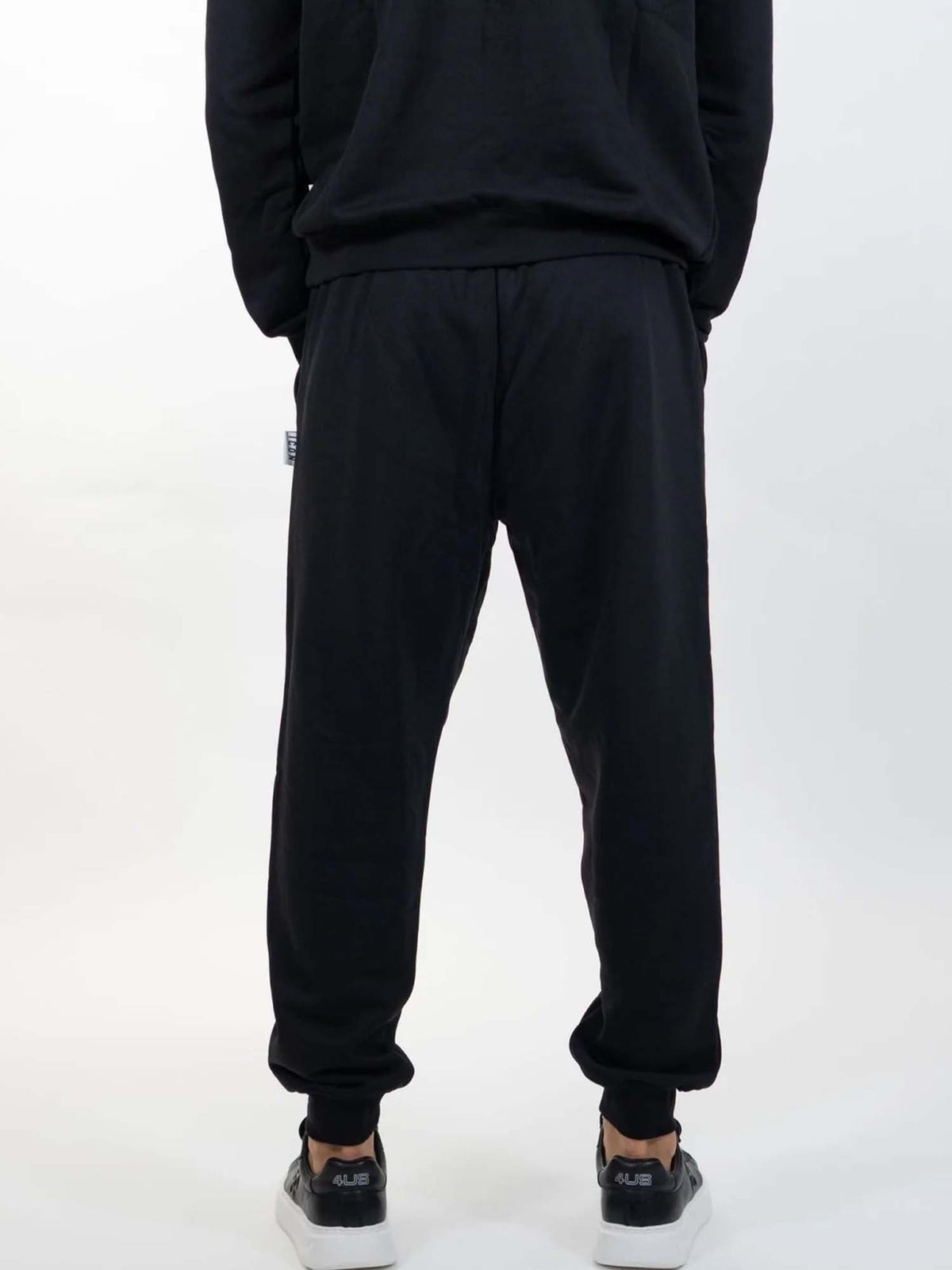 Icon pantalone da uomo nero-bianco