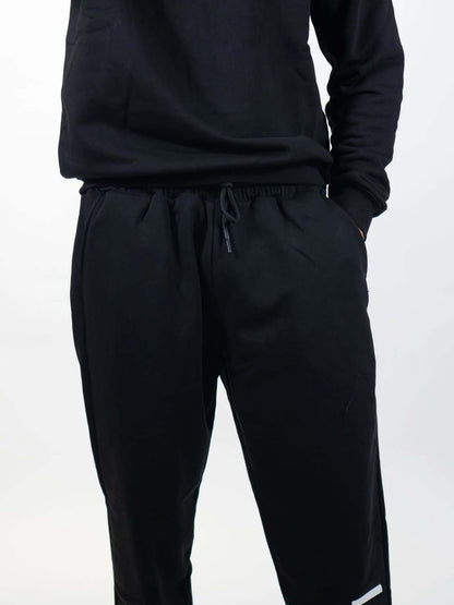 Icon pantalone da uomo nero-bianco