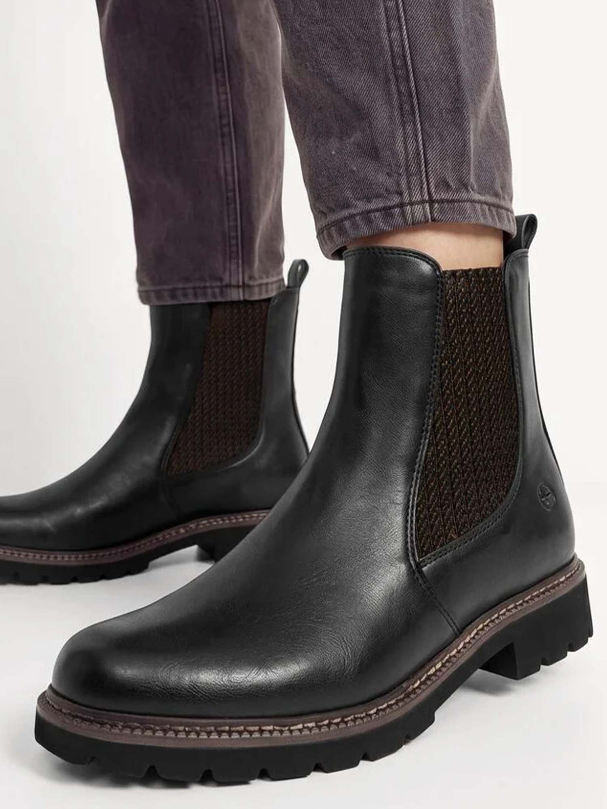 Tamaris stivaletto stivale da donna nero