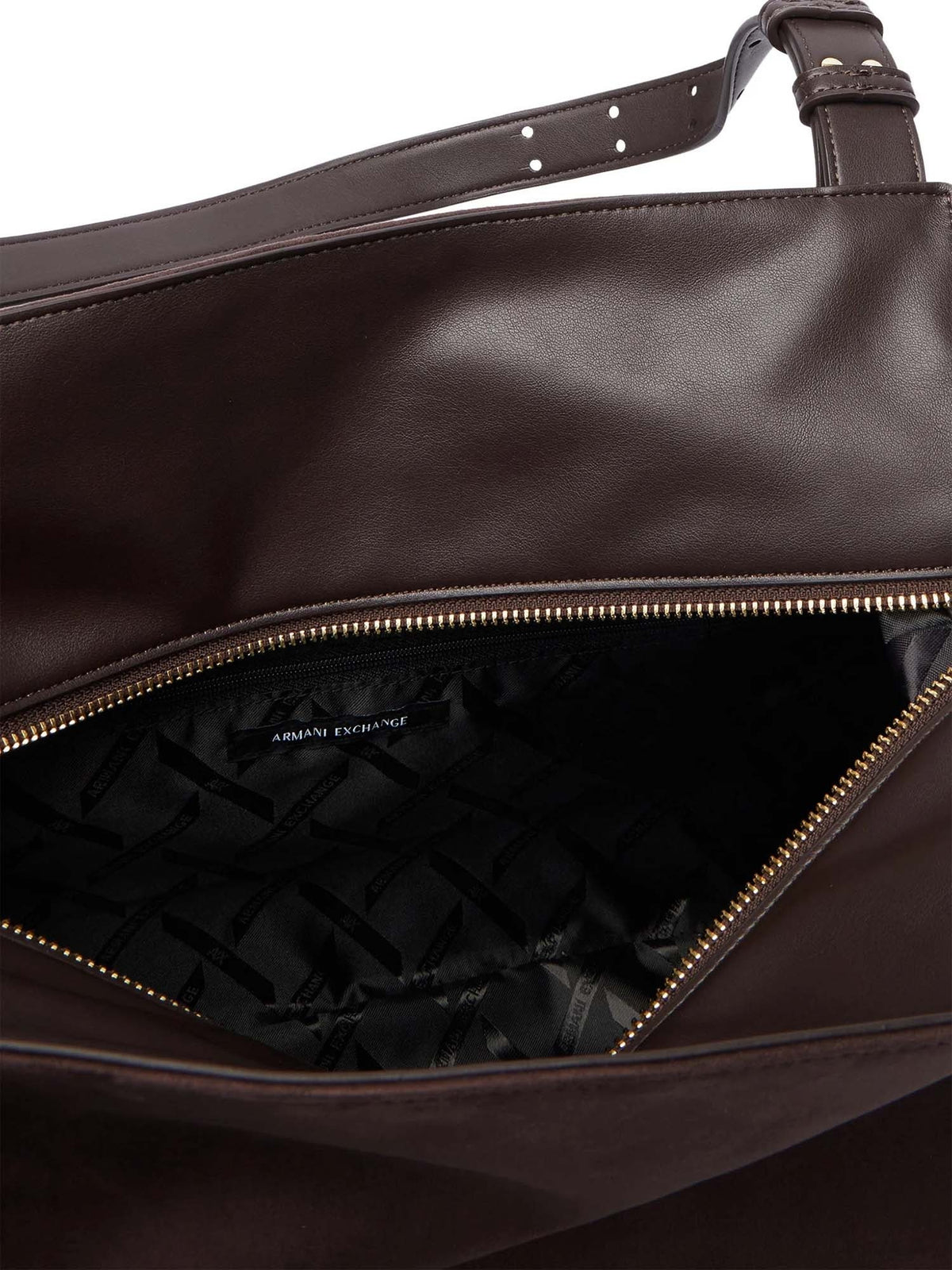 Armani excange borsa da unisex marrone