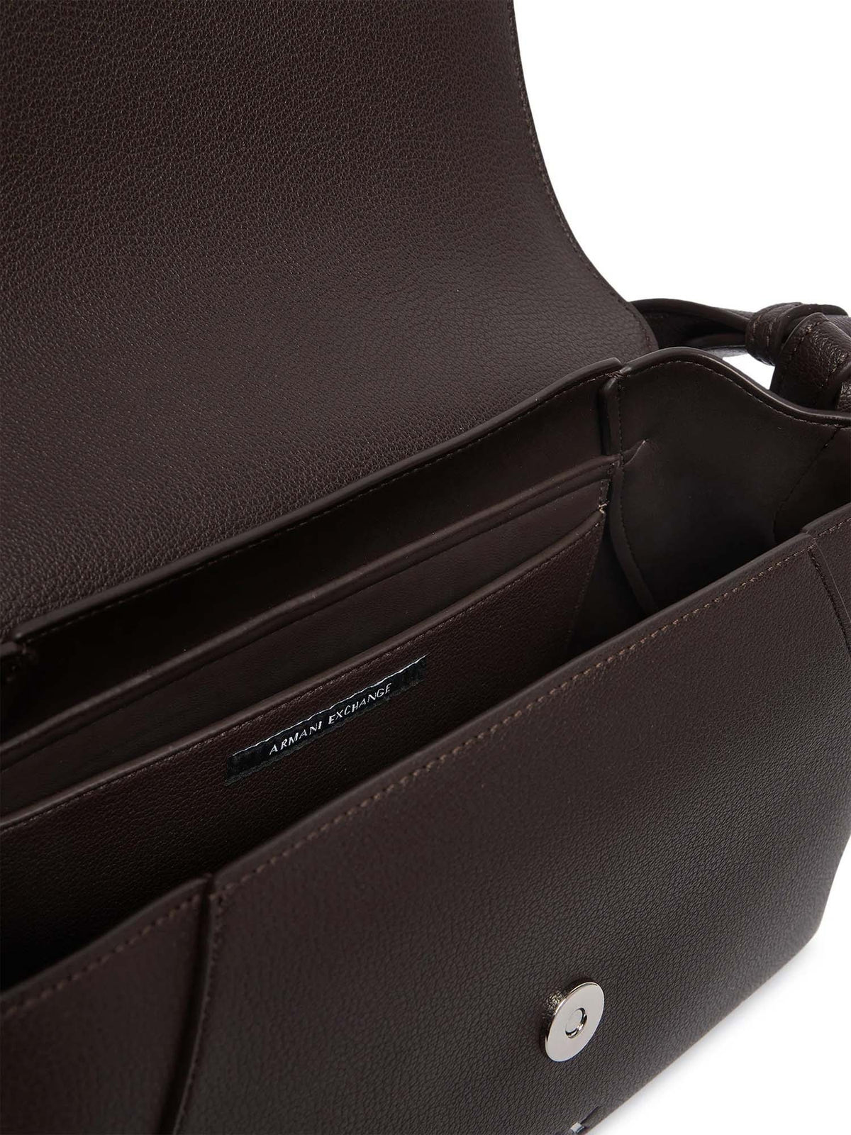 Armani excange borsa da unisex marrone