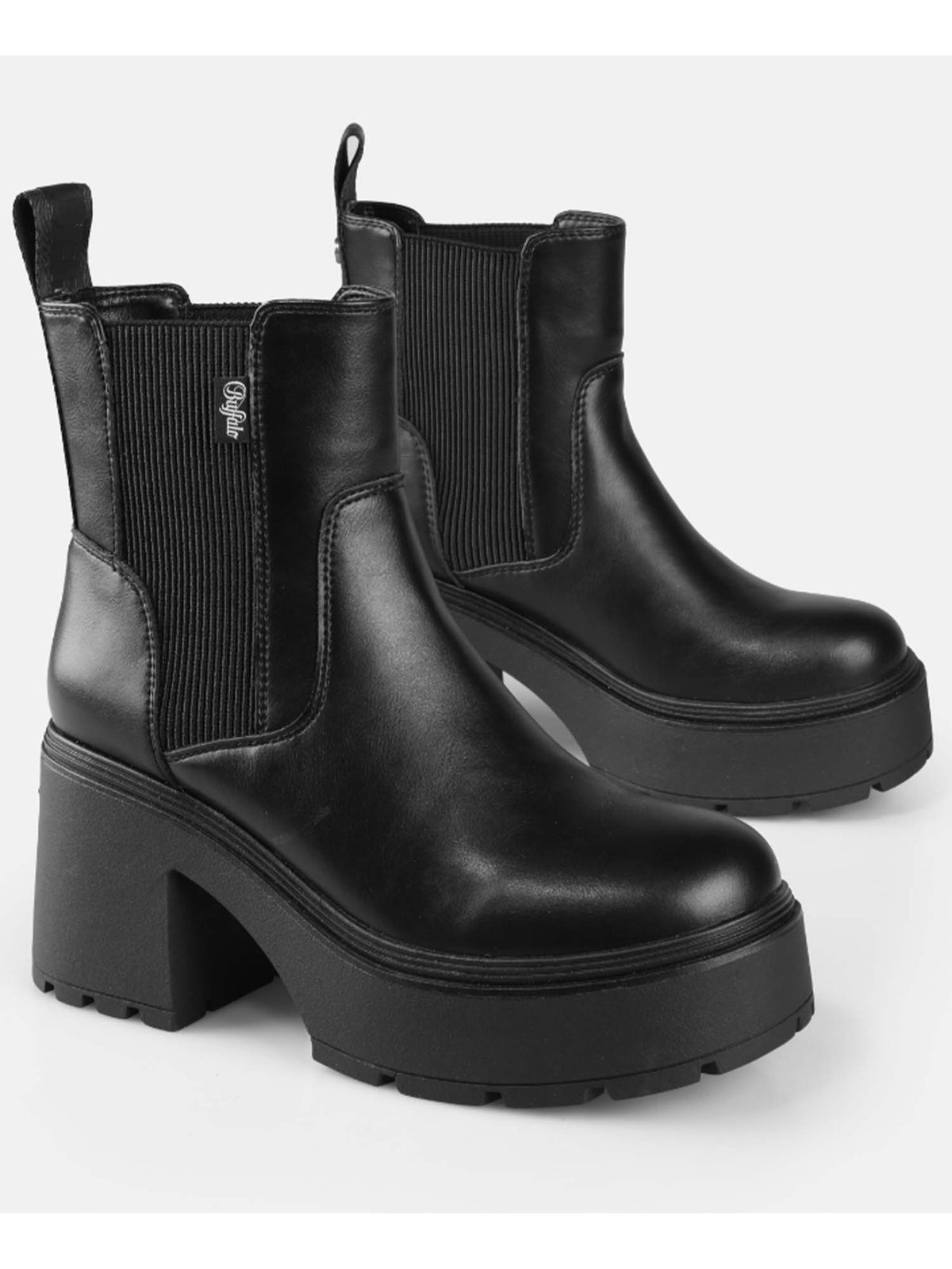Buffalo mila chelsea stivale da donna nero