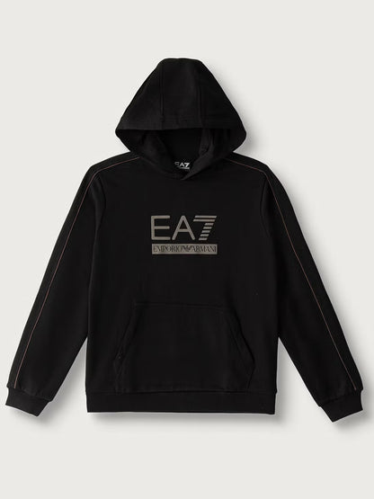 EA7 train visibility felpa da bambino/a nero