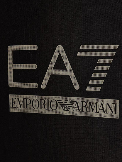 EA7 train visibility felpa da bambino/a nero