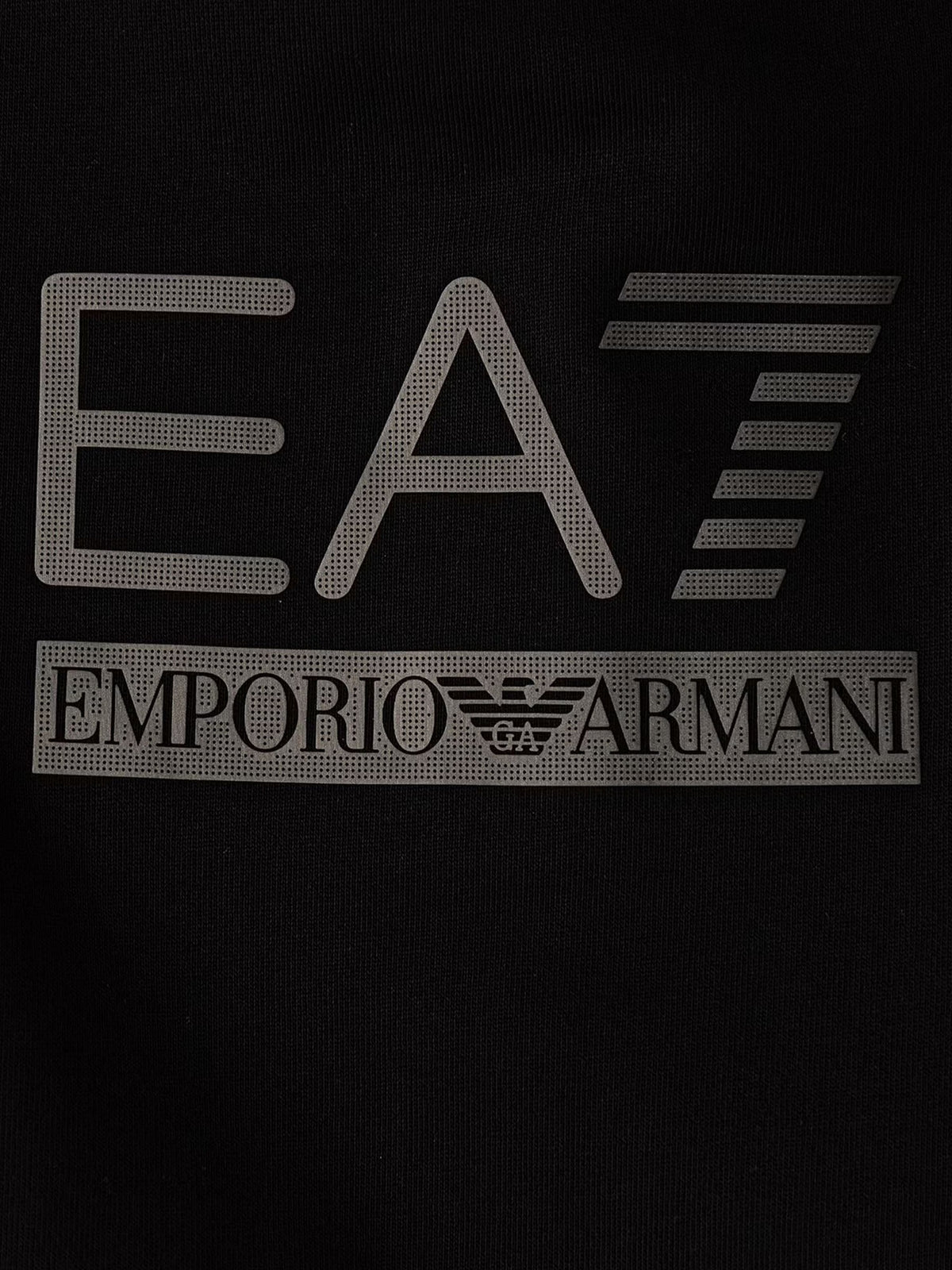 EA7 train visibility felpa da bambino/a nero