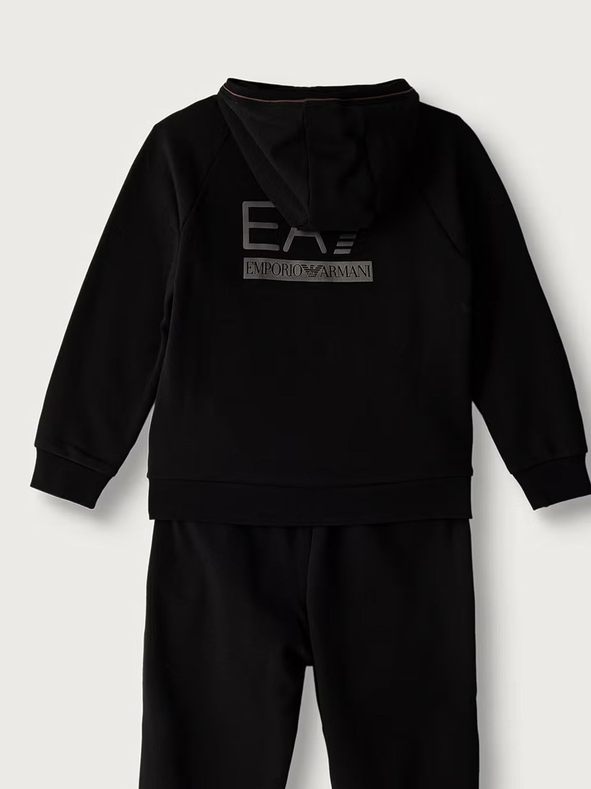 EA7 train visibility felpa da bambino/a nero