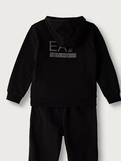 EA7 train visibility felpa da bambino/a nero