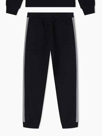 EA7 train colourbloc pantalone da bambino/a nero