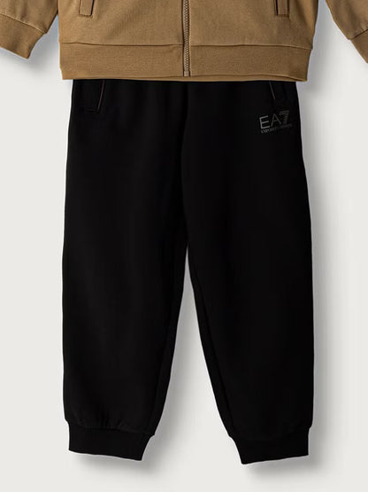EA7 train visibility pantalone da bambino/a nero