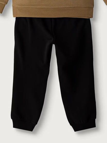 EA7 train visibility pantalone da bambino/a nero