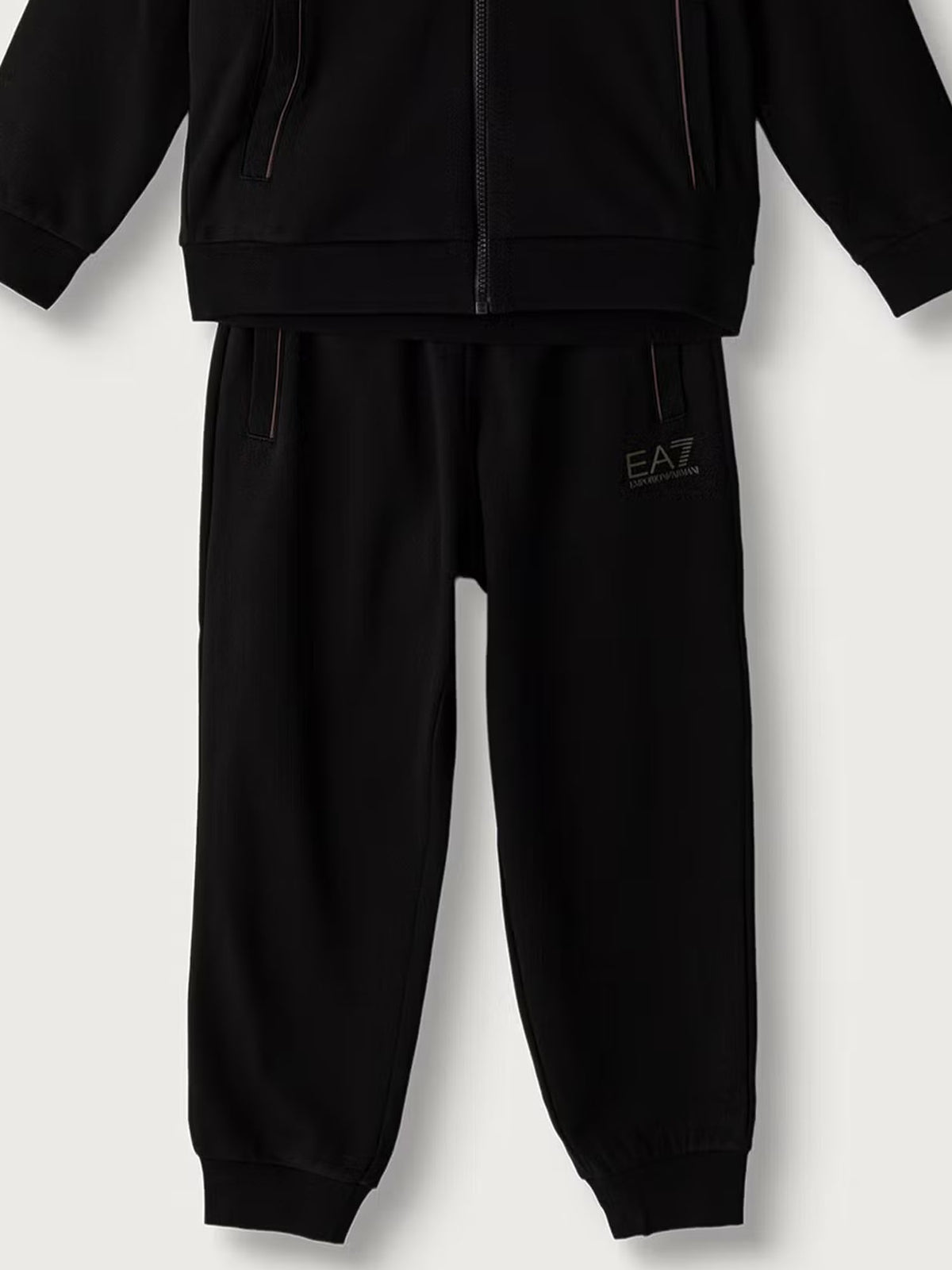 EA7 train visibility pantalone da bambino/a nero